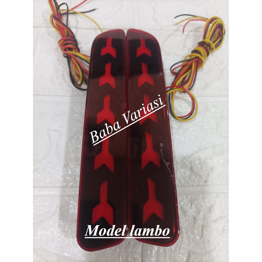 Lampu reflektor bumper belakang SUZUKI ERTIGA 2013-2020
