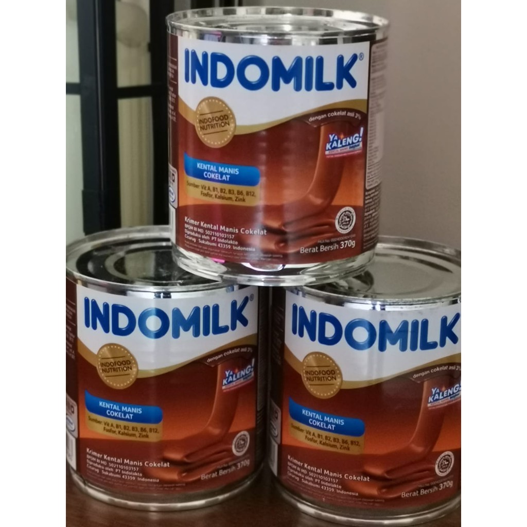 

Indomilk Susu Kental Manis Coklat Kaleng 370 Gram