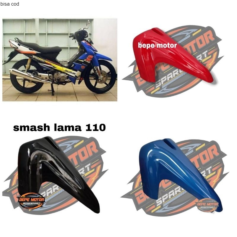 SPAKBOR SLEBOR DEPAN MOTOR SUZUKI SMASH 110 SMASH LAMA WARNA HITAM BIRU MERAH - MOTOR SMASH 110