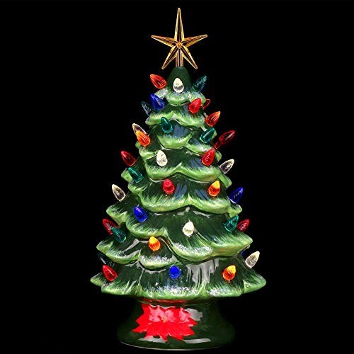 

30 Pieces Ceramic Christmas Tree Ornaments-3 Colors