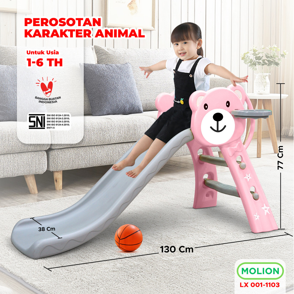 Mainan Sni Perosotan Seluncur Playground Anak Playfence Papan Anak Prosotan Berstandar Babyfence 001