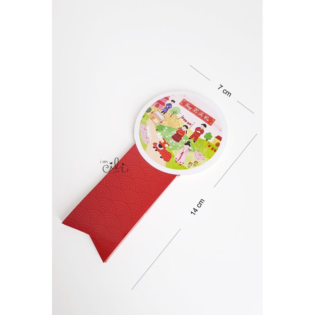 

(SCNY035) stiker imlek sincia cny untuk toples 250gr (uk 7x14 cm)