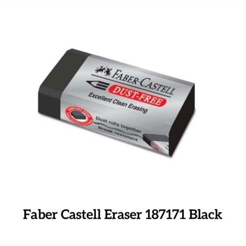 

Faber Castell Penghapus Pensil Dust Free Hitam 187171