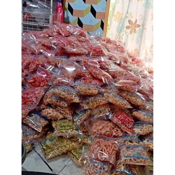 

promo klanting lanting bawang lanting bawang khas jogja kelanting - Pedas, 100 gram