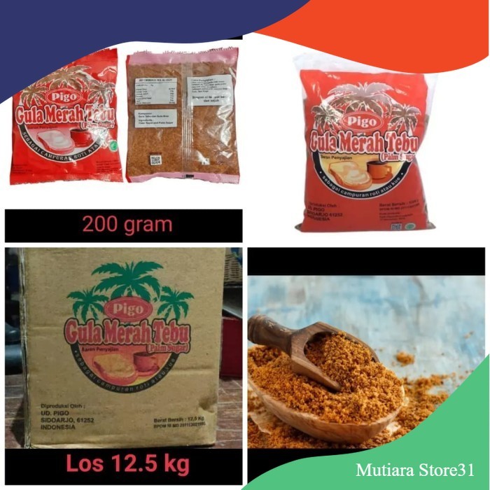 

Gula aren bubuk PIGO (palm sugar) / Pigo Palmsuiker / Gula Palem 200gr