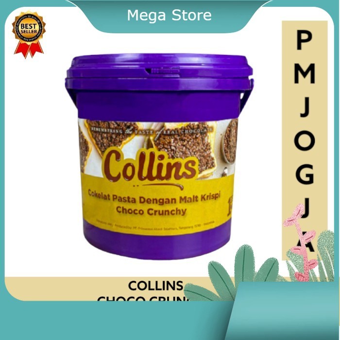 

Collins Choco Crunchy 1kg / Coklat Pasta Dengan Malt Krispy
