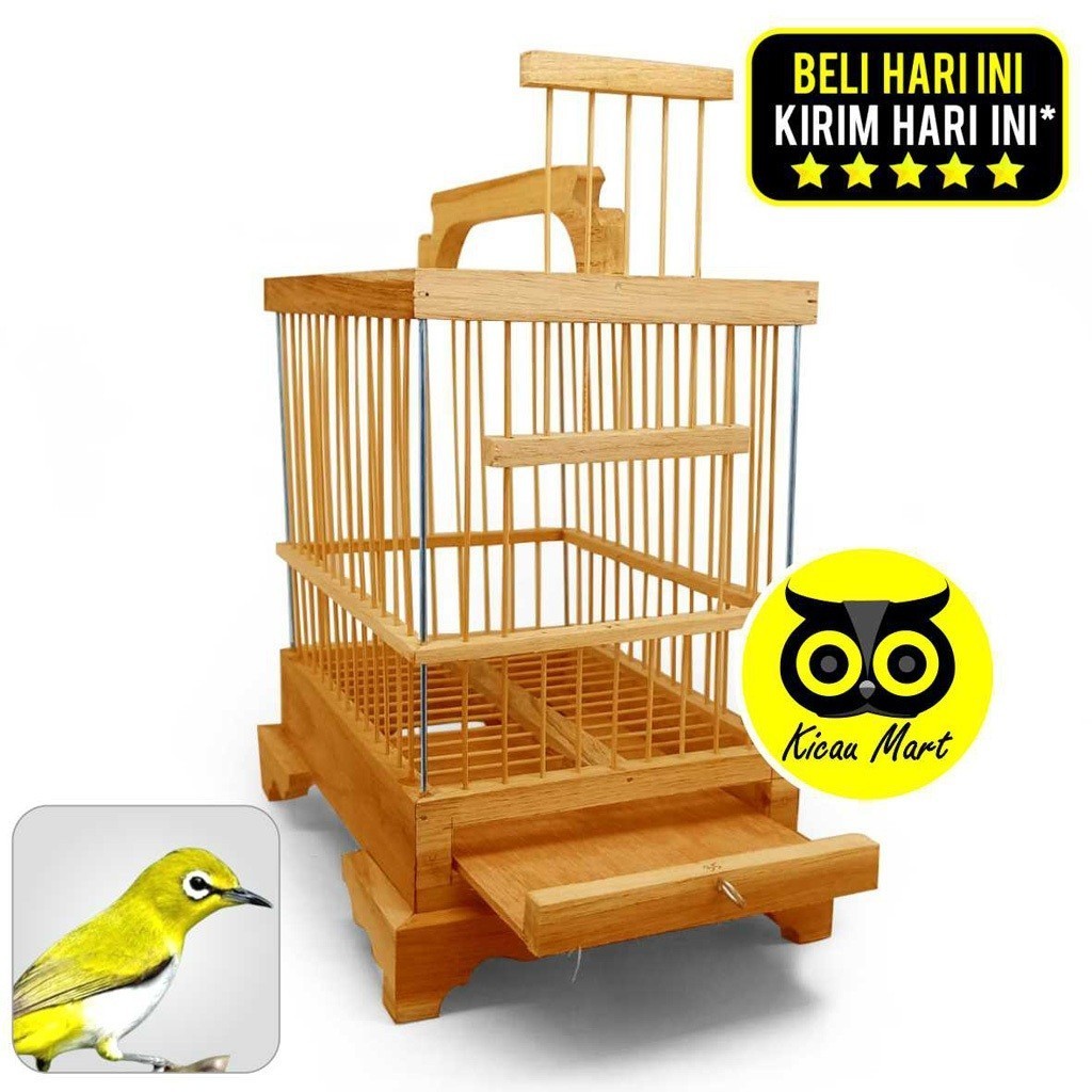 KICAU MART SANGKAR BURUNG KECIL KANDANG UNTUL UNTULAN BURUNG PLECI SIRTU CIPOH PRENJAK GELATIK BAHAN