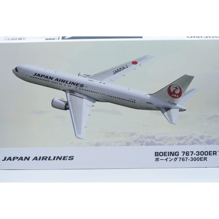 Plastic Models Kit JAL Boeing 767-300ER Japan Airlines Boeing Model Scale 1:200 Diecast Pajangan Mai