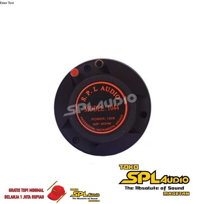 SPL Audio Driver Tweeter 1″ 1044