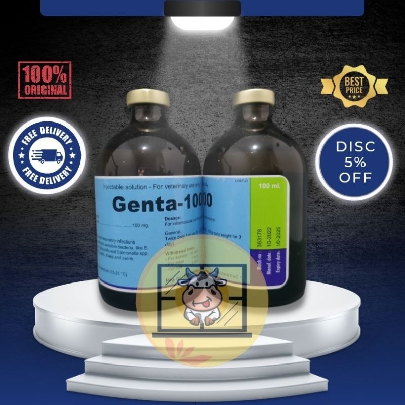 GENTA 100 ML - OBAT HEWAN GENTAMYCIN