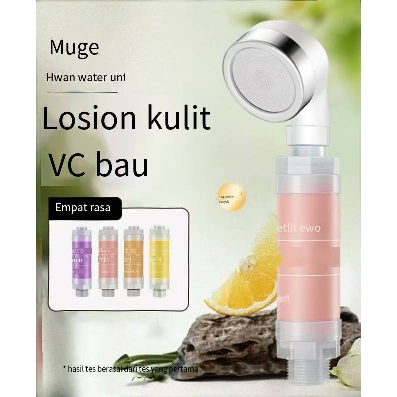 Filter Mandi Penghilang Pewangi Klorin/Filter Mandi Pemurni Air dan Stik Filter Kecantikan