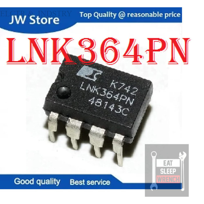 Sparepart Elektronika LNK364PN LNK364 LNK 364 PN
