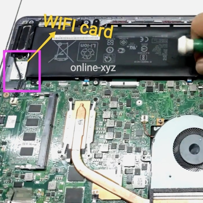 wireless wificard wifi card ASUS A411U A411UA A411QA A411UF A411 S14