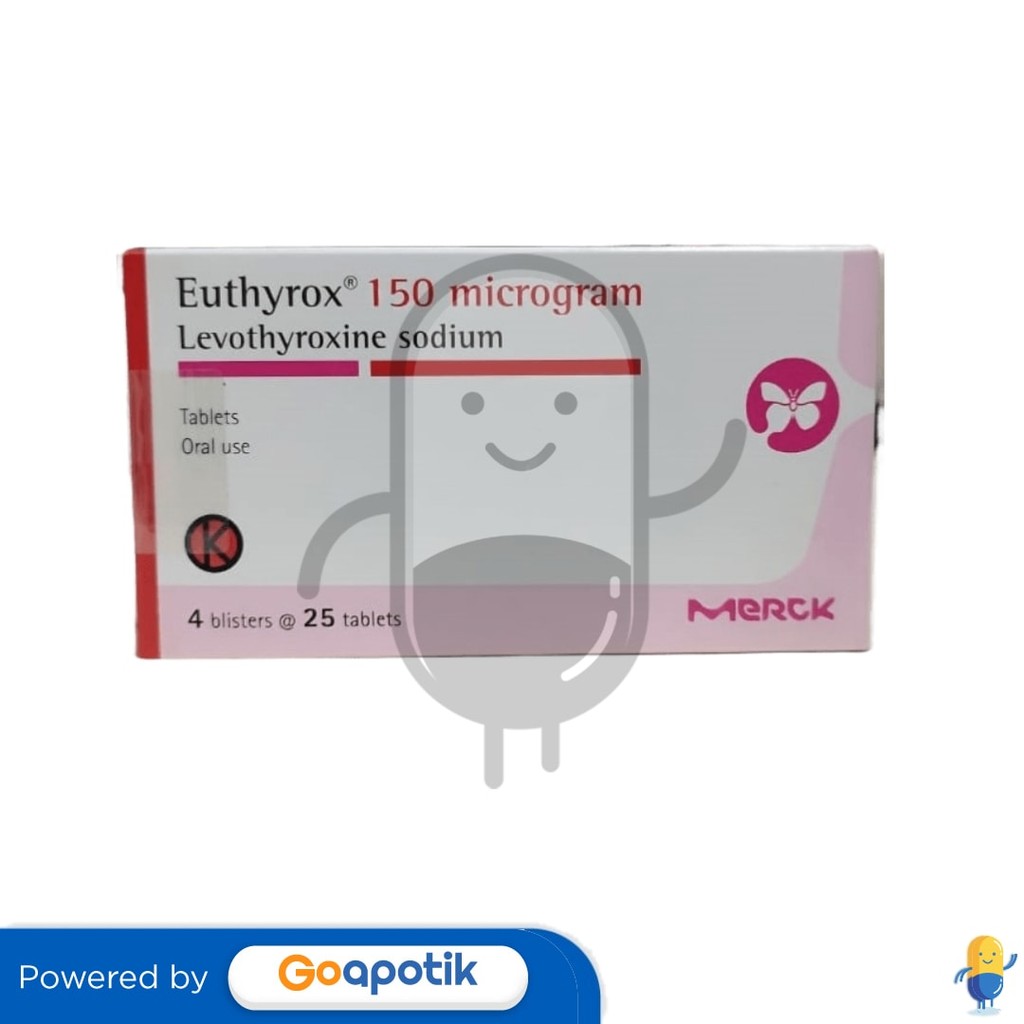 Euthyrox 150 Mcg Box 100 Tablet