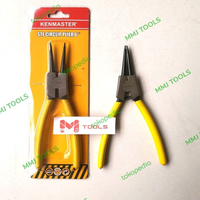 Tang Snap Ring Lurus Buka 6" KEN MASTER -Tang Spi KENMASTER Lurus buka