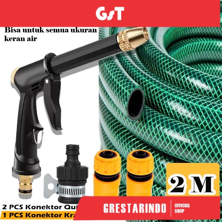 Selang Air Selang Cuci Motor Selang 1/2 - Semprotan Cuci Motor Kepala Alat Semprot Cuci Motor