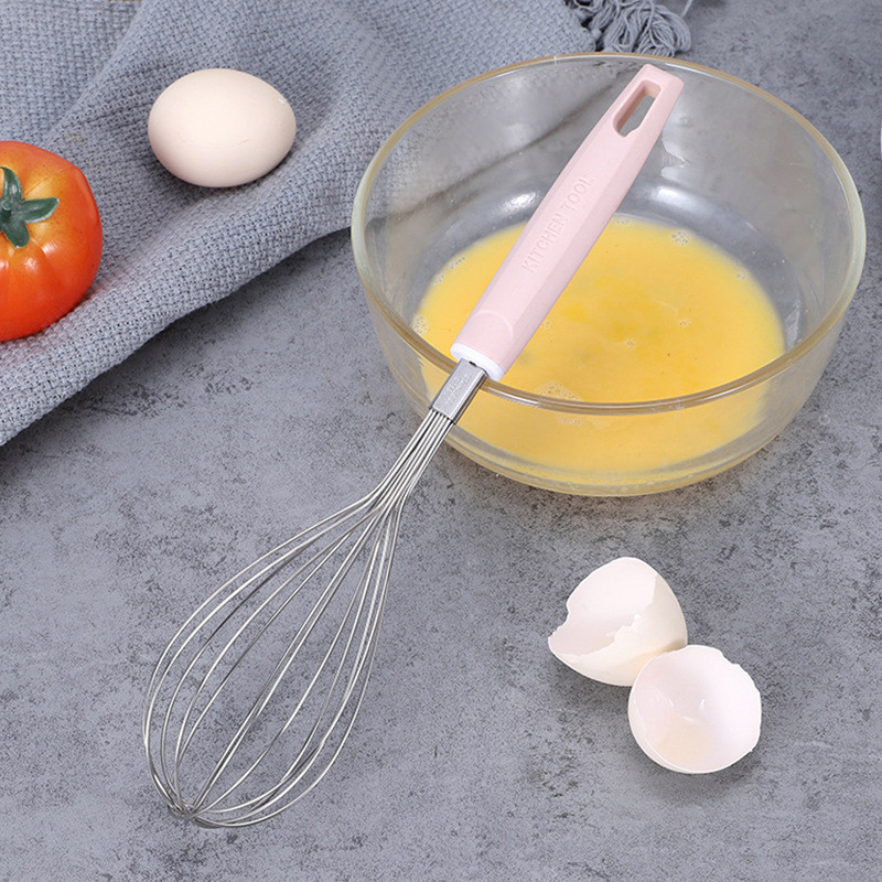 Stainless Steel Balloon Whisk Manual Egg Whisk Balloon Egg Beater Milk Cream Butter Whisk Mixer Baki