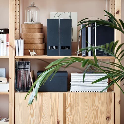 

LARIS -Ordner Set isi 2pcs Tempat File Document Organizer Box File Map Binder - Putih
