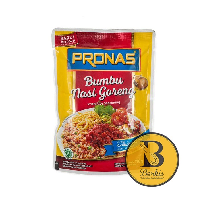 

Pronas Bumbu Nasi Goreng Kornet 110 Gr