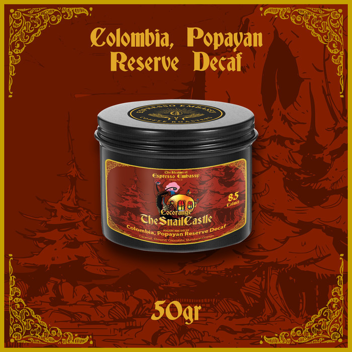 

[PROMO] Kopi Arabika Colombia Popayan Decaf, Sugarcane decaf by Cofinet - 50gr