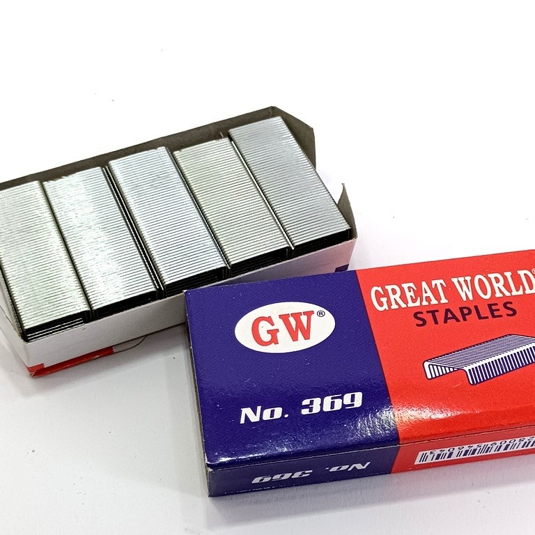 

ISI STAPLES BESAR NO 3 merk random 1 box isi 1000 pcs refil isi steples stapler