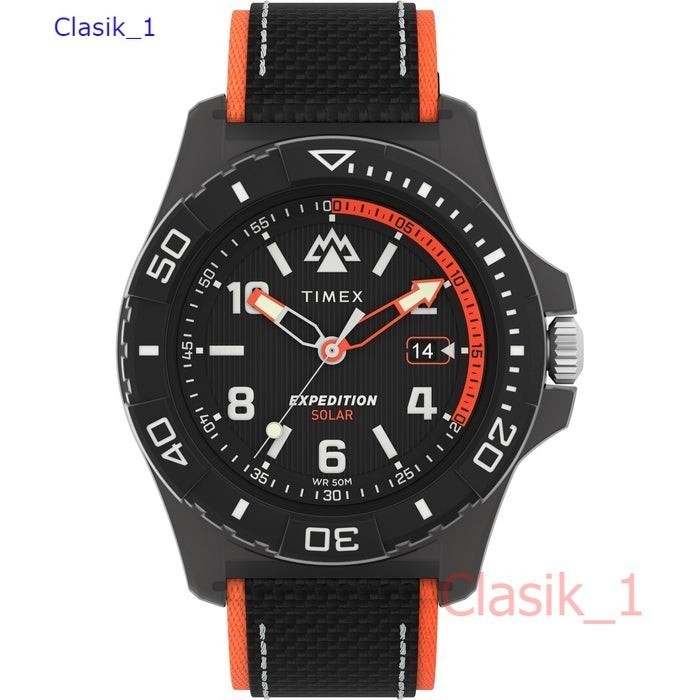 Original 100% Timex TW2V66100 Expedition North - Solar Powered