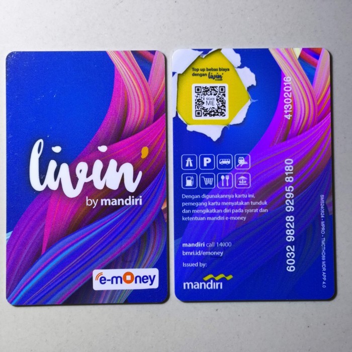 E-money Flazz Tapcash kartu Toll Busway Kereta MRT LRT Parkir jaklingko - BNI TAPCASH