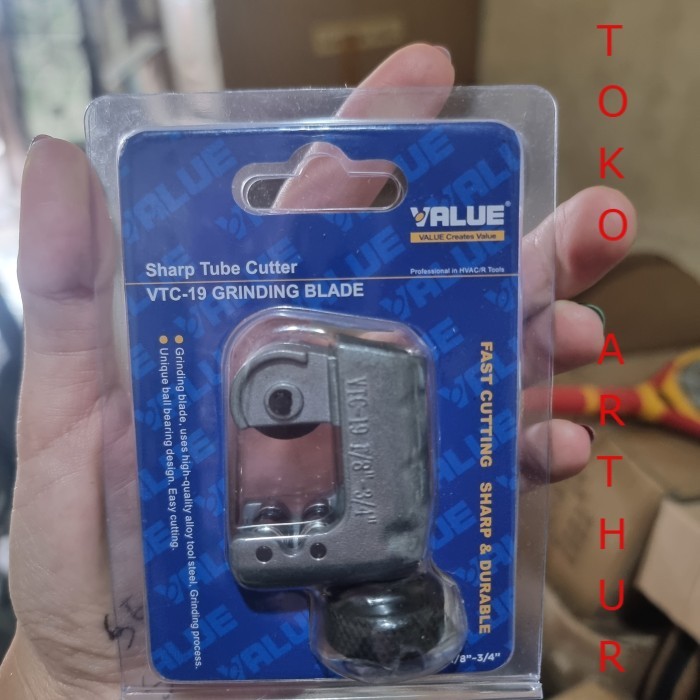 

TOOL AND SPAREPART TUBE CUTTER VALUE VTC-19 1/8" - 3/4" - PEMOTONG PIPA TEMBAGA