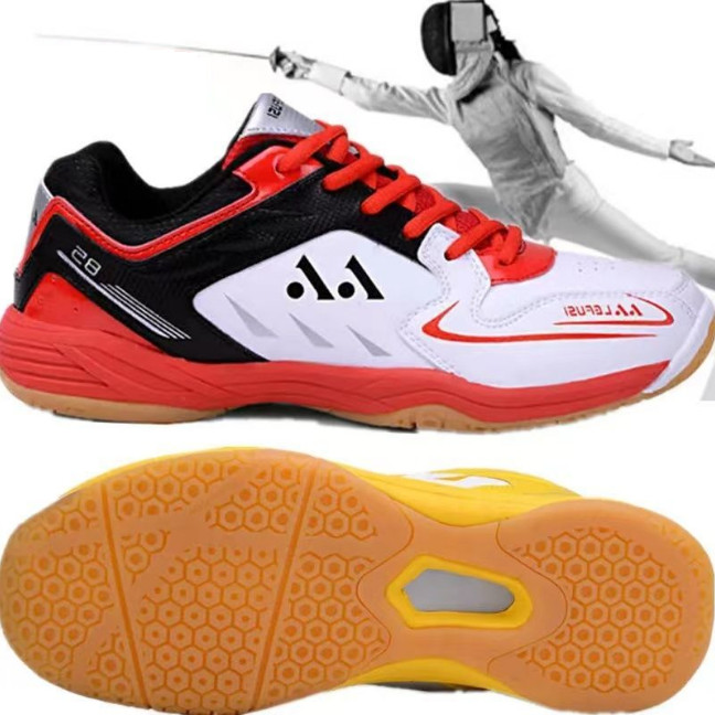 New professional fencing shoes for men and women, student training shoes, ultra-light breathable and