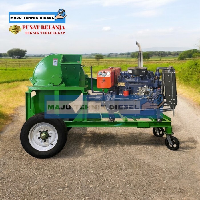

Mesin Pencacah Kayu Wood Crusher Machine Mahkota MWC 750 50 Hp