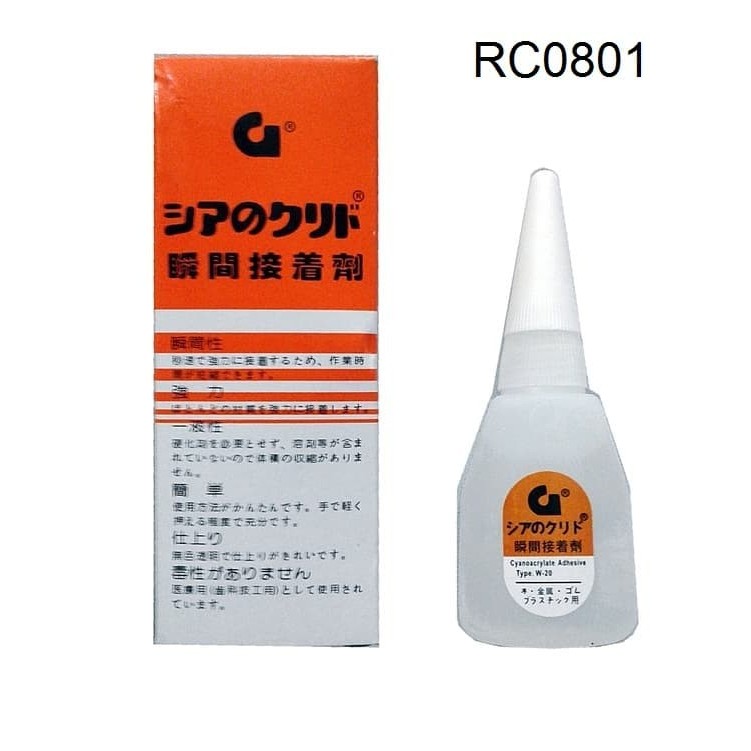 PART & TOOL Lem korea serbaguna plastik gelas lem tetes glue epotek