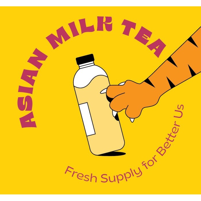 

Asian Milk Tea Macan 1 Liter/ 0.5 Liter - 1 l