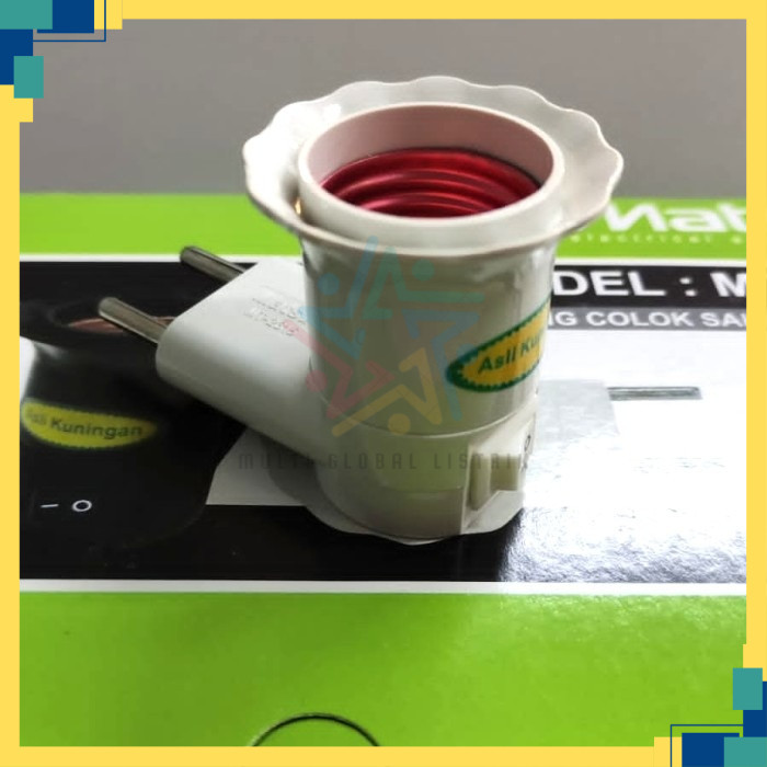 Fiting colok Matsui Fiting colok lampu tidur