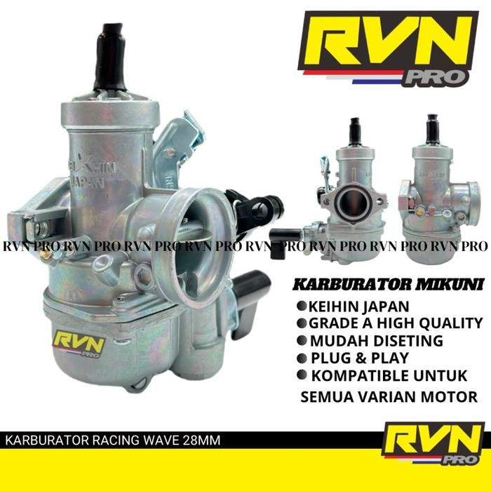 KARBU KARBURATOR RACING 24 28 MM KARISMA SUPRA X 125 LAGENDA ASTREA PRIMA HONDA WIN C70 COCOK UNTUK 
