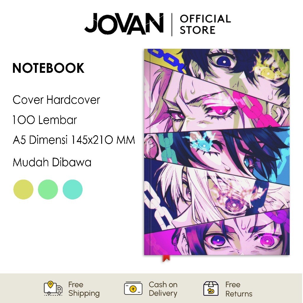 

Notebook Hardcover Custom Blue Lock 7 Buku Tulis Catatan Note Agenda Planner Jurnal Diary Notebook Anime