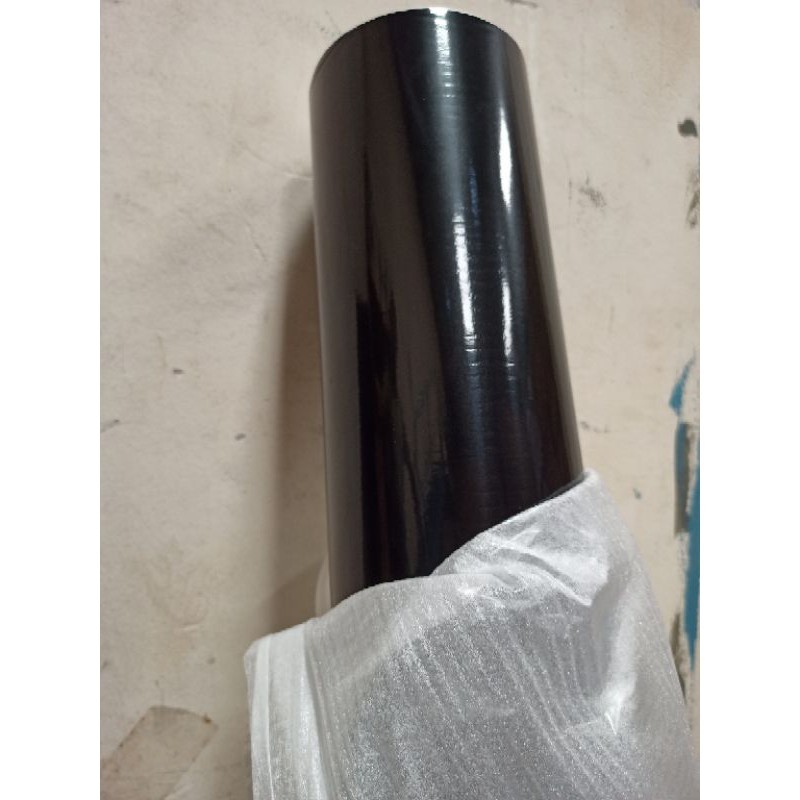 TINBACKSHOP sticker hitam glossy/sticker mengkilap/skolet glossy/glossy metalic black/sticker motor/