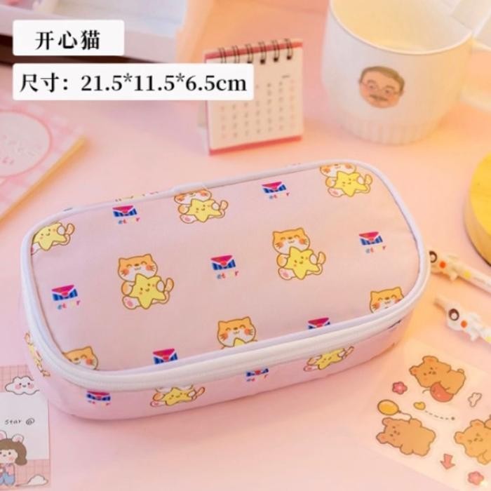 

New Arrival[PROMO] KOTAK PENSIL/POUCH AESTHETIC-KOTAK PENSIL KOREA/JEPANG - motif 8