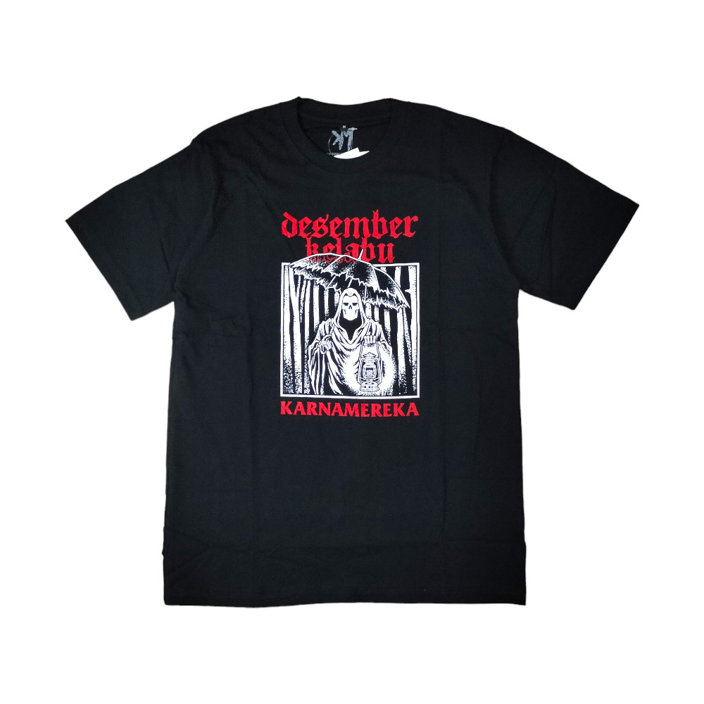 【HOT】 TSHIRT KARNA MEREKA - DESEMBER KELABU Kaos Pria dan Wanita