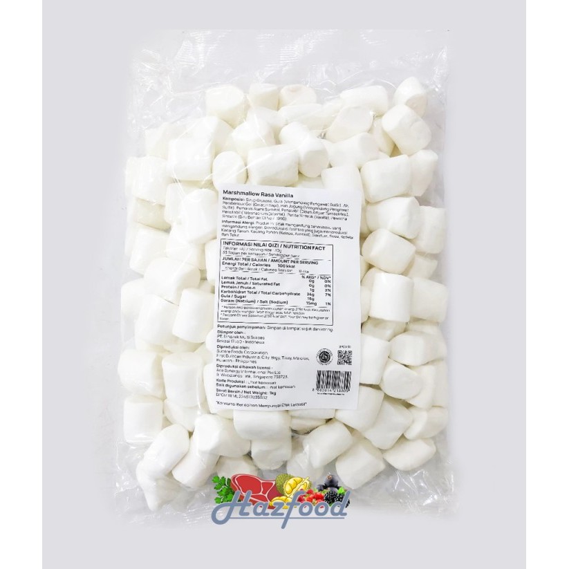 

Corniche Snow White Mega Marshmallow / Big Marshmallow 1 Kg