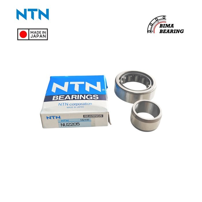 Cylindrical Roller Bearing Nu 2205 Nu2205 NTN JAPAN Laher Pillow Bock 25X52X18 ORI