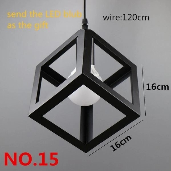 LAMPU GANTUNG CAFE OUTDOOR - 06