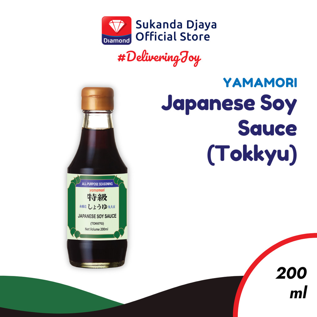 

Yamamori Japanese Soy Sauce (Tokkyu) 200 Ml
