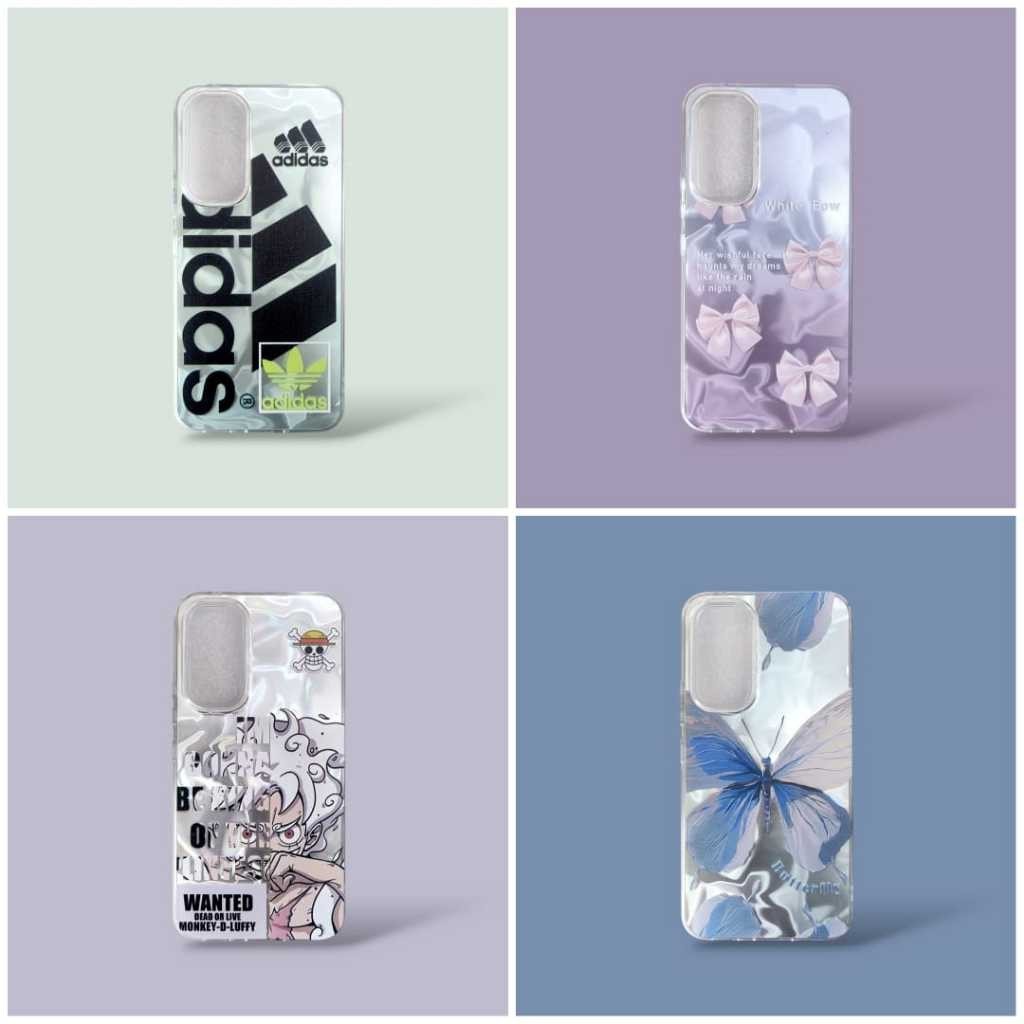 [ CASE CORAK SAMSUNG A35 / A54 / A55 ] HARD CASE SHIMMERING HOLOGRAM CORAK FULL COVER