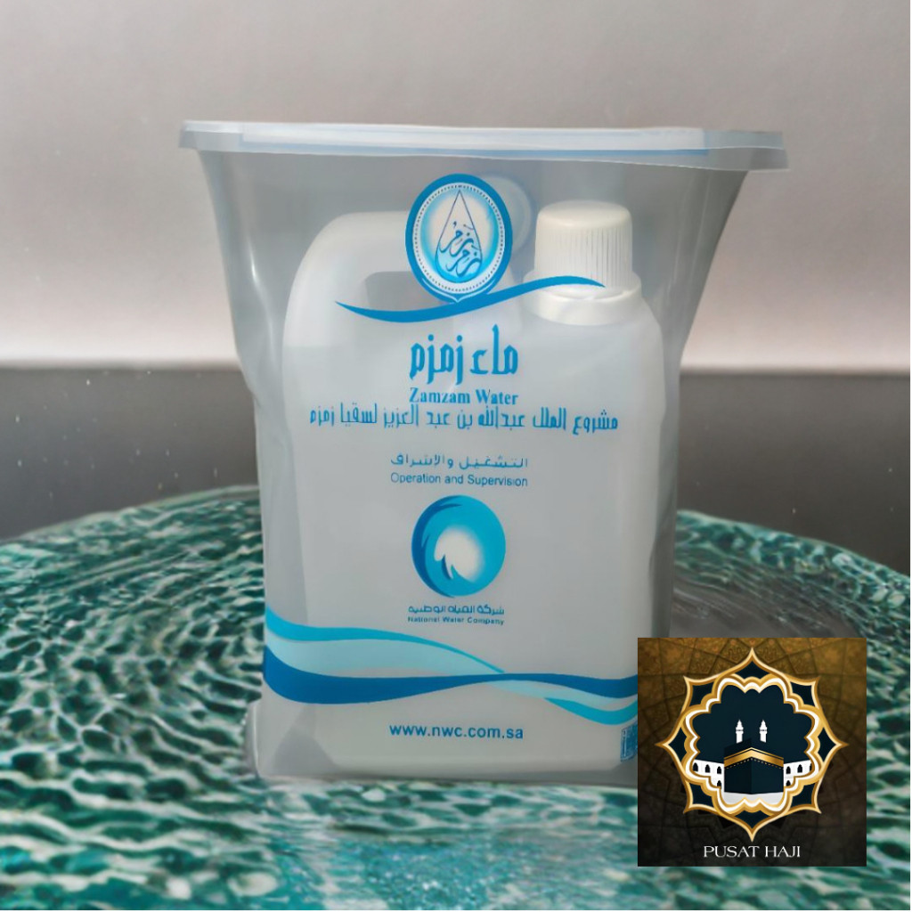 

TERMURAH Air zam zam asli kemasan jerigen 1 Liter xx-xxiv