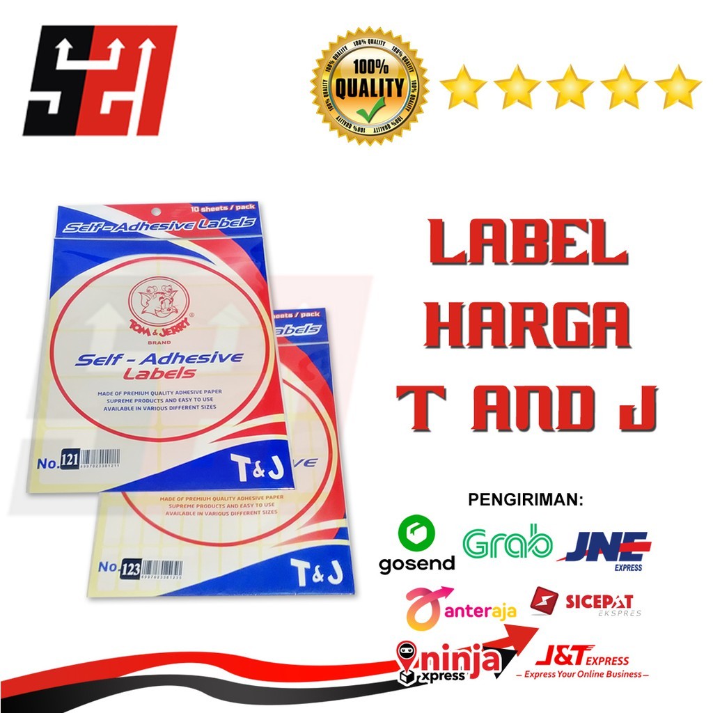 

Label Harga Tom & Jerry Aneka Ukuran