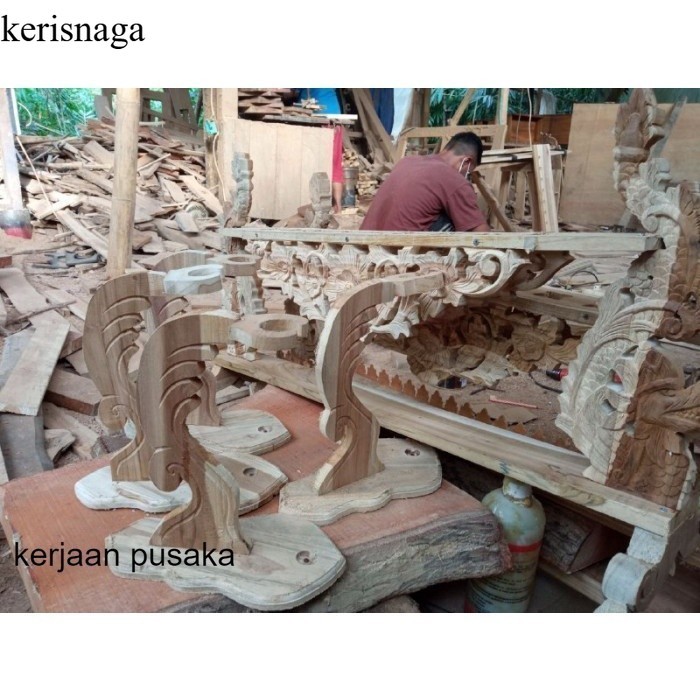 

jagrak keris isi 1 murah kayu jati bkn keris sepuh majapahit tua SPH3981