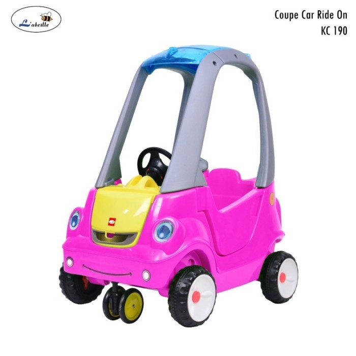 Kiddieland Pop N' Play Activity Ride-On Disney Mcqueen - KC190 - PINK