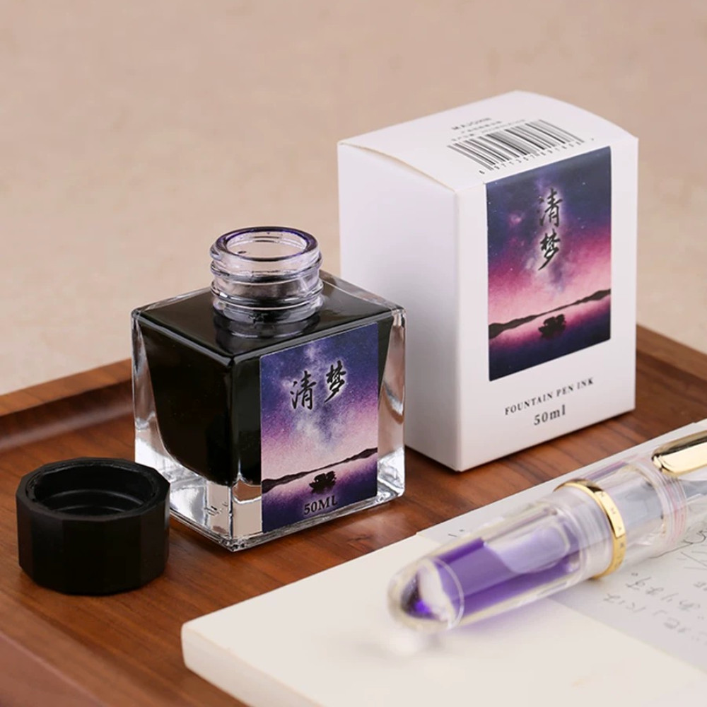 

MAJOHN Colorful 50ml Fountain Pen Ink Refilling Ink Stationery School Cartridge Converter Office Ink Supplies Stationery