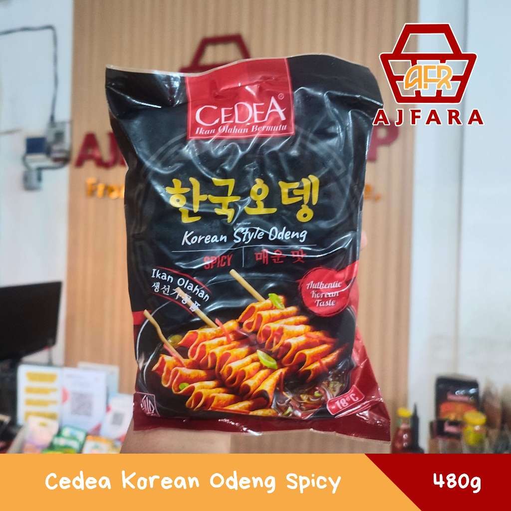 

Cedea Korean Odeng Spicy 480 gram/Cedea Korean Odeng Original 480 gram
