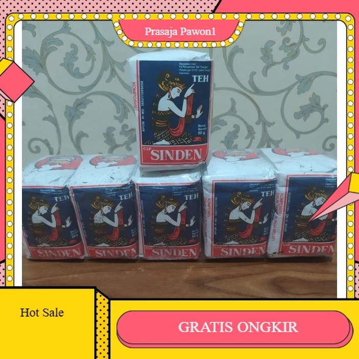 

【PAWON1】 SALE!! TEH SINDEN 80 gram ( 1 pack )